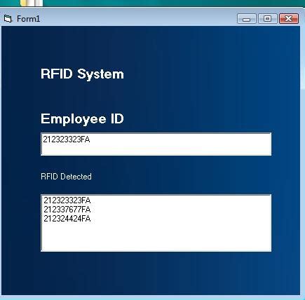 how to read rfid tags using vb6|RFID VB6 Query.